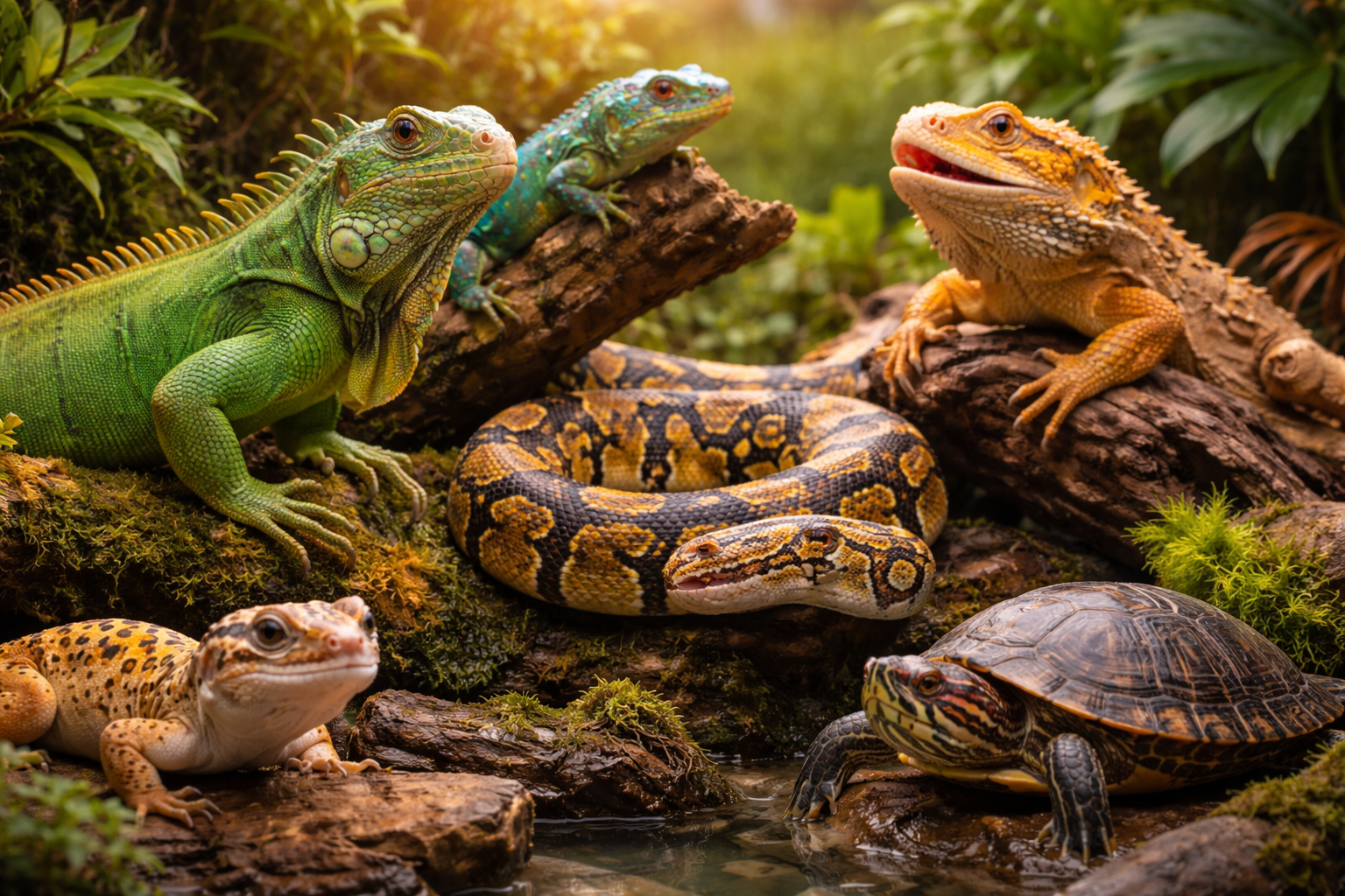 Reptil Eksotis, Menarik