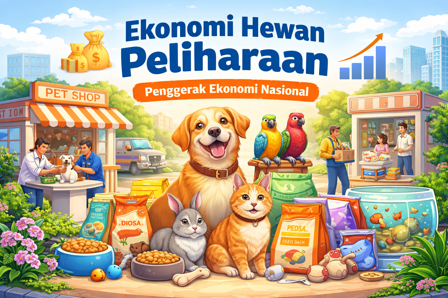 Kontribusi  Hobi Hewan Peliharaan terhadap Ekonomi Nasional